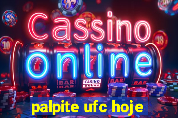 palpite ufc hoje
